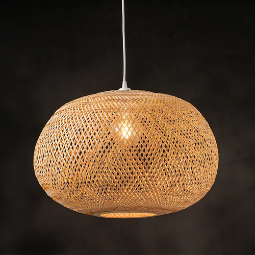 ПЕНДЕЛ 1ΧΕ27 БАМБУК D56xΗ35CM SYMI