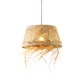 ^PENDANT L/F 1xE27 ANDROS GRASS RATTAN Φ40Χ120CM