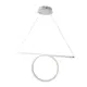 NETTO PENDANT LIGHTING LED 32W 3000K 1920LM WHITE ALUMINUM 64Χ17ΧΗ120CM ZERO - изображение 4
