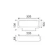 ЛУНОВ  5W COB ЕПИСТАР ЛЕД 3000K 230V СИВ - изображение 2
