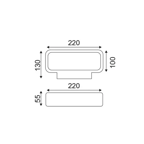 ЛУНОВ  5W COB ЕПИСТАР ЛЕД 3000K 230V СИВ - изображение 2
