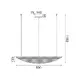 ^ПЕНДЕЛ LED 18W 3000K  1960LM 