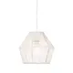 PENDANT 1XE27 ROPE WHITE Φ30ΧΗ120CM PERU