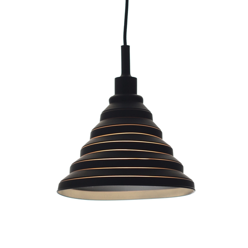 NETTO PENDANT SILICON BLACK 1ΧΕ27