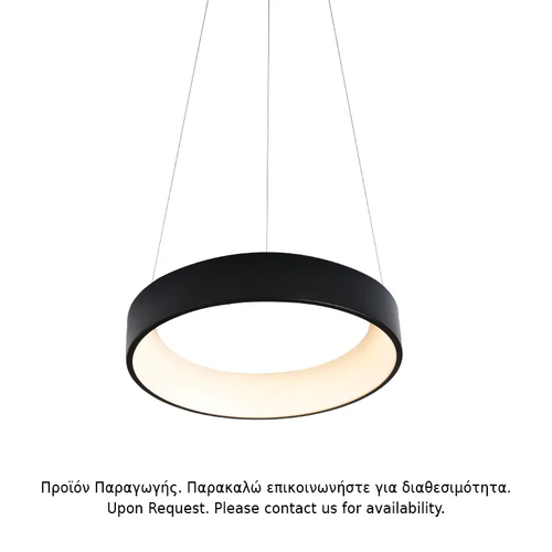 ПЕНДЕЛ LED 36W ДИМИРУЕМ CCT 3670LM ЧЕРЕН МЕТАЛ D45XH120CM APOLLO