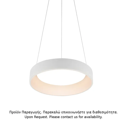 ПЕНДЕЛ LED 36W ДИМИРУЕМ CCT 3670LM БЯЛ МЕТАЛ D45XH120CM APOLLO