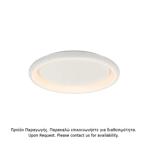 CEILING LUMINAIRE LED 36W DIMMER CCT 3470LM WHITE METAL D41XH8,5CM DIANA