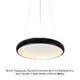 PENDANT LUMINAIRE LED 36W DIMMER CCT 3470LM WHITE METAL D41XH120CM DIANA