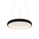 PENDANT LIGHT LED 45W CCT 3600LM BLACK METAL D61XH8,5CM DIANA