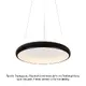 ПЕНДЕЛ LED 45W ДИМИРУЕМ CCT 3600LM ЧЕРЕН МЕТАЛ D61XH8,5CM DIANA