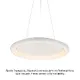 ПЕНДЕЛ LED 73W ДИМИРУЕМ CCT 5250LM БЯЛ МЕТАЛ D81XH8,5CM DIANA
