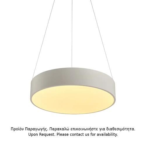 PENDANT LUMINAIRE LED 50W 4800LM CCT WHITE METAL D50XH135CM OPTIMUS