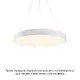 PENDANT LUMINAIRE LED 100W 9500LM CCT WHITE METAL D100XH120CM OPTIMUS