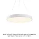 PENDANT LUMINAIRE LED 100W 9500LM CCT WHITE METAL D100XH120CM OPTIMUS - изображение 4
