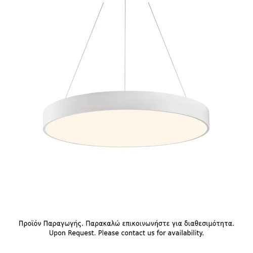 PENDANT LUMINAIRE LED 100W 9500LM CCT WHITE METAL D100XH120CM OPTIMUS