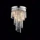 PENDANT 5XE14 CRYSTAL+NICKEL Φ30ΧΗ47CM ITEA
