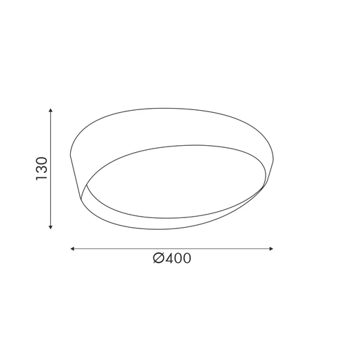 ПЛАФОН LED 32W 2500LM CCT IP20 БЯЛ МЕТАЛ+АКРИЛ - изображение 2