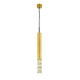^PENDANT LUMINAIRE 1XGU10 DOHA GOLD METAL IP20 D6XD8XH187CM