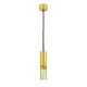 ^PENDANT LUMINAIRE 1XGU10 DOHA GOLD METAL IP20 D6XD8XH150CM