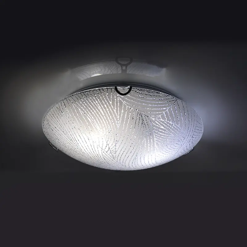 WALL MOUNTED/CEILING 3XE27 CRYSTAL GLASS+METAL Φ40ΧΗ12CM FORCE - изображение 2
