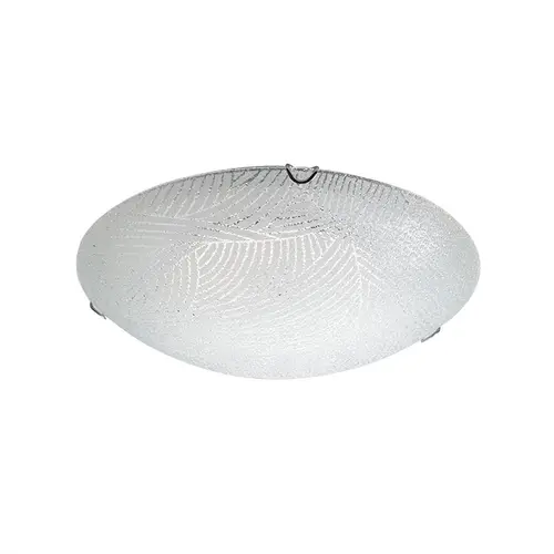 WALL MOUNTED/CEILING 3XE27 CRYSTAL GLASS+METAL Φ40ΧΗ12CM FORCE - изображение 4