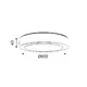 NETTO ROUND W CEIL. LED SLIM PANEL 50W 3000K 4000Lm 230V Φ600x40mm Ra80 - изображение 2