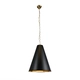 NETTO PENDANT 3ΧΕ14 METALLIC+BLACK/GOLD SHADE Φ40ΧΗ150CM