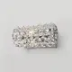 WALL L/F 1XG9 CRYSTAL + CHROME METAL 15X10X7CM LIANNA