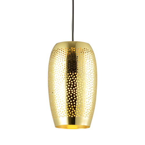 NETTO PENDANT 1XE27 BRASS METAL Φ16ΧΗ120CM