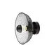 ^WALL MOUNTED LIGHTING 1ΧE27 BLACK METAL D24Χ12CM KOBE