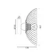 ^WALL MOUNTED LIGHTING 1ΧE27 BLACK METAL D24Χ12CM KOBE - изображение 2
