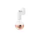 WALL MOUNTED 1ΧΕ27 WHITE MAT METAL 8Χ8Χ14CM MOHICANS