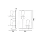^WALL MOUNTED LUMINAIRE 2XE27 WOOD+BLACK METALLIC 25X16XH36CM TESLA - изображение 2