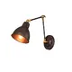 ^WALL LUMINAIR 1ΧΕ27 METAL RUST BRACET Φ15Χ39CM THALASSA