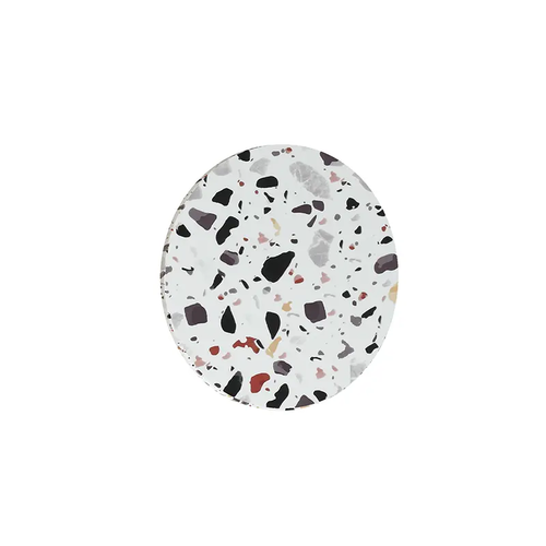 СТЕННА ЛАМПА ЛЕД 5W 3000Κ 400LM TERRAZZO MDF КРЪГ Φ14ΧΗ3,6CM ECLIPSE