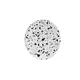 WALL MOUNTED LUMINAIRE LED 10W 3000Κ 800LM TERRAZZO MDF CIRCLE Φ22ΧΗ3,6CM ECLIPSE