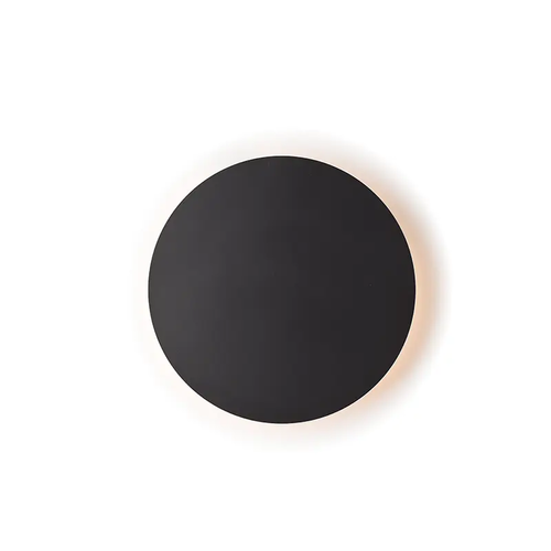 ОСВЕТИТЕЛНО ТЯЛО ЛЕД 15  24W 3000Κ  ЧЕРНО  MDF КРЪГ  Φ40ΧΗ3,6CM ECLIPSE