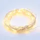 12 LED STRING LIGHTS WARM WHITE SILVER COPPER WIRE & BATTER.2xAA IP20 1.2m+10cm 0.72W