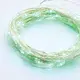 100 LED STRING LIGHTS TIMER GREEN SILVER COPPER WIRE & BAT.3XAA IP44 10m+10cm