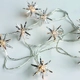 STARDUST 10 LED STRING LIGHTS WW BATT 2XAA (NOT INCL) IP20 1,35m 30cm TRANS LEAD CABLE