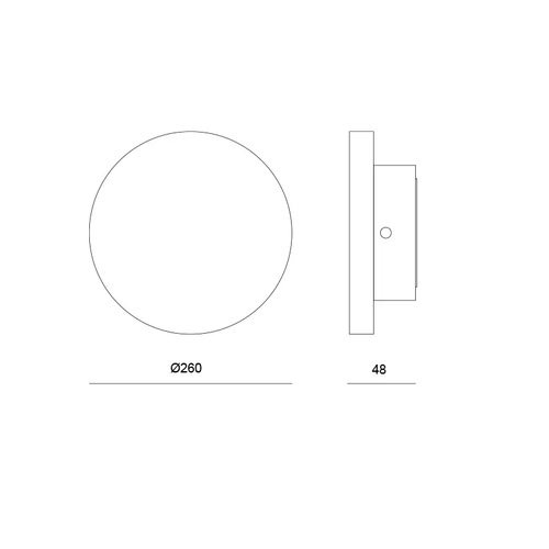 LED GYPSUM WALL LIGHT NATURAL 8W 570Lm 3000K D260Χ45 RAFA - изображение 3