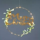 КРЪГ ВЕСЕЛА КОЛЕДА ВИСУЛКА ДЕКОРАТИВНИ 40 LED WW STEADY BATT 2ΧΑΑ (НЕ ВКЛ) IP20 DIAM: 40cm