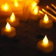 КОМПЛЕКТ ЧАЕНИ СВЕТЛИНИ 4 LED ДЕКОРАТИВНИ WW BATT 4 * CR2032 (НЕ ВКЛ.) IP20 DIAM: 3,5cm * H: 3,8cm