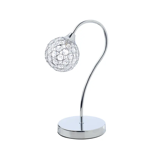 TABLE LAMP 1XG9 BALL CRYSTAL SKYLAR