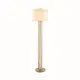 FLOOR LUMINAIRE 1ΧΕ27 BELIZE GOLD METAL+WHITE SHADE-MARBLE IP20 D40,6XH153CM - изображение 4