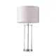 ^TABLE L/F 1ΧΕ27 GLASS+HAT+SILVER METAL Φ25ΧΗ48CM ANTELINO - изображение 4