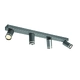 ^WALL MOUNTED LIGHTING 4XGU10 DIVINO GREY ALUMINUM IP20 76X7X13,5CM