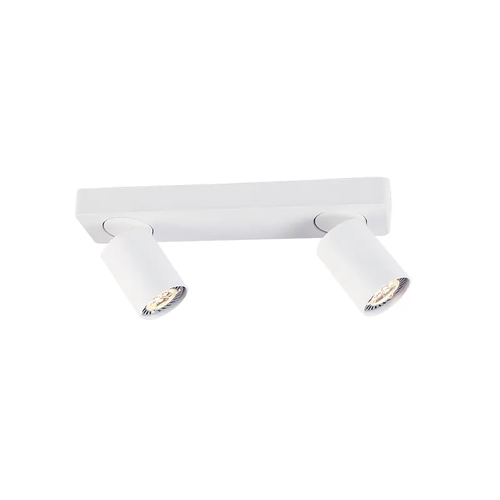 СТЕННА ЛАМПА 2XGU10 БЯЛ АЛУМИНИЙ 32Χ7Χ11CM ELITIS