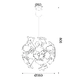 ПЕНДЕЛ 4ΧΕ14 ДЕТСКИ КОСМОС Φ35ΧΗ80CM SPACE - изображение 2