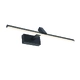 ^WALL MOUNTED LIGHTING LED 8W 3000K 520LM MIRAR BLACK METALLIC IP20 50X16,5X7,5CM